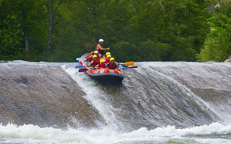 Rafting, Espagne